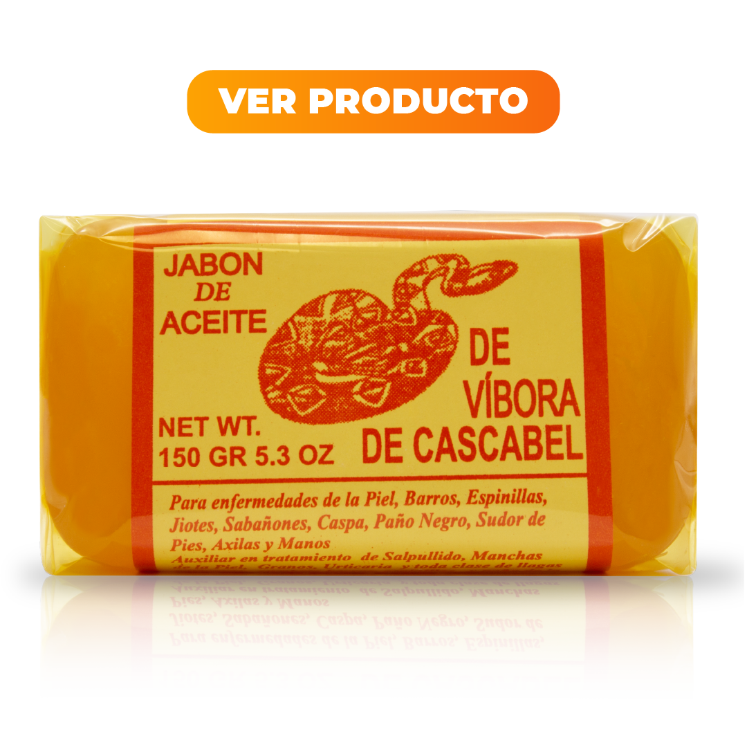 Jabon de Aceite de Vibora de Cascabel 140 gr (4.93oz)